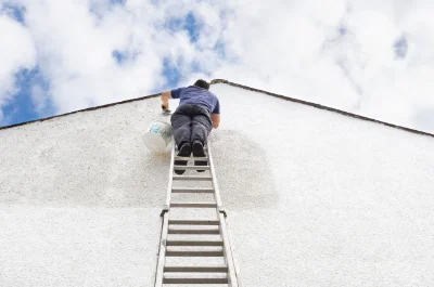 Peinture extérieure à Viterbe — façades et ravalement